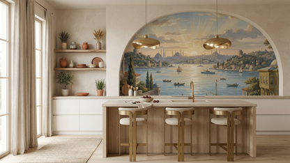 Contemporary Light wallpaper for Kitchen