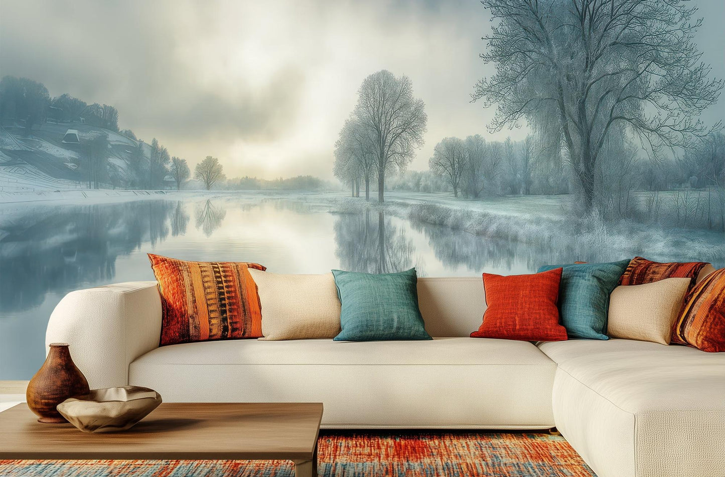 Contemporary Light wallpaper for Living Room