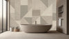 Geometric Neutral Tones Wallpaper