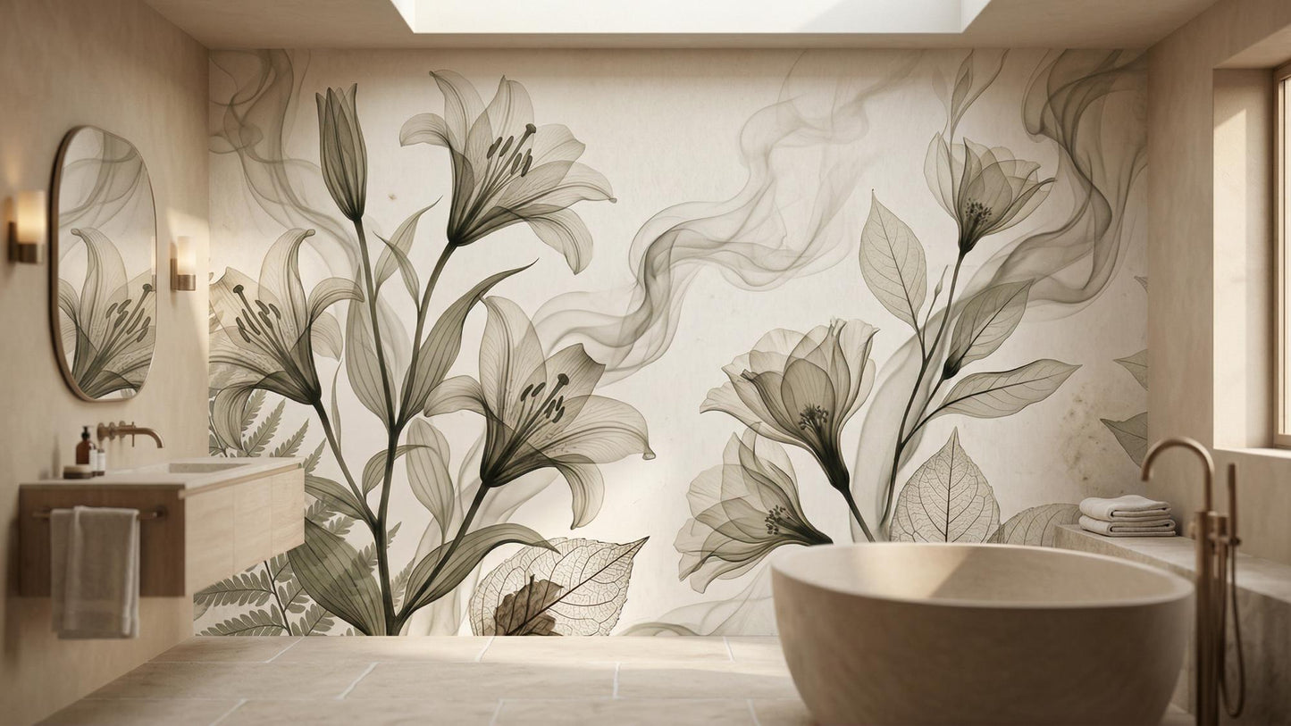 Modern Light wallpaper for Bathroom