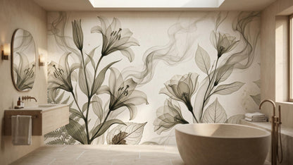 Modern Light wallpaper for Bathroom