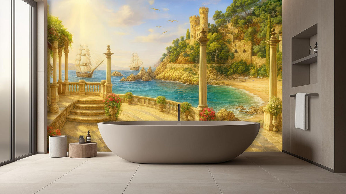 Traditional Light wallpaper for Bathroom