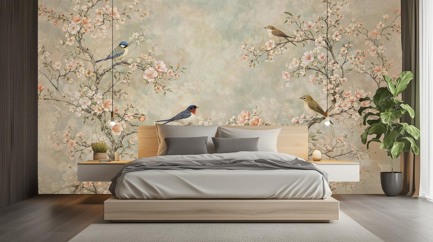 Traditional Light wallpaper for Bedroom