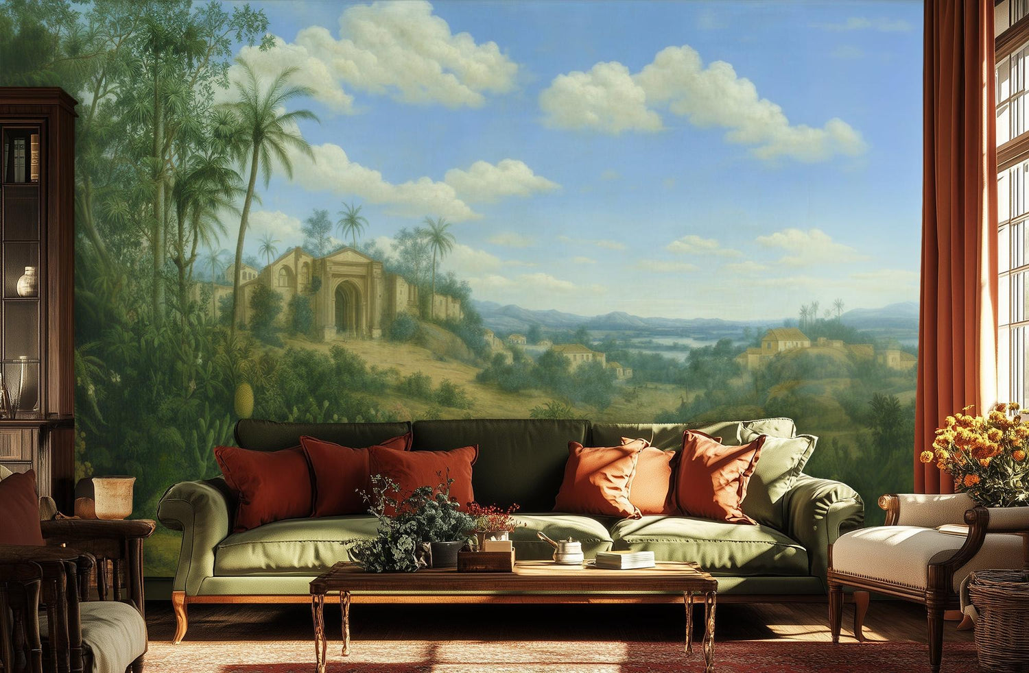 Traditional Light wallpaper for Living Room