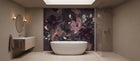 Banyo için Art Nouveau Çok Renkli duvar kağıdı