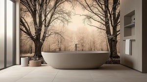 Contemporary Multi Color wallpaper for Bathroom