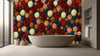 Vibrant Floral Explosion Wallpaper