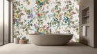 Contemporary Multi Color wallpaper for Bathroom