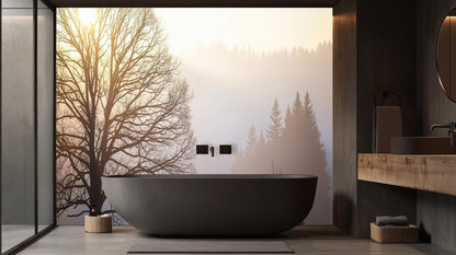 Contemporary Multi Color wallpaper for Bathroom