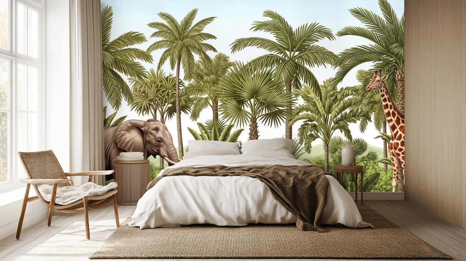 Contemporary Multi Color wallpaper for Bedroom