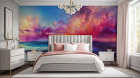 Contemporary Multi Color wallpaper for Bedroom