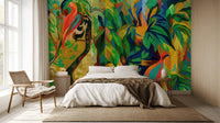 Contemporary Multi Color wallpaper for Bedroom