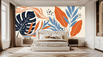 Contemporary Multi Color wallpaper for Bedroom
