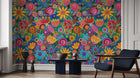 Contemporary Multi Color wallpaper for Kids