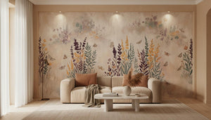 Contemporary Multi Color wallpaper for Living Room