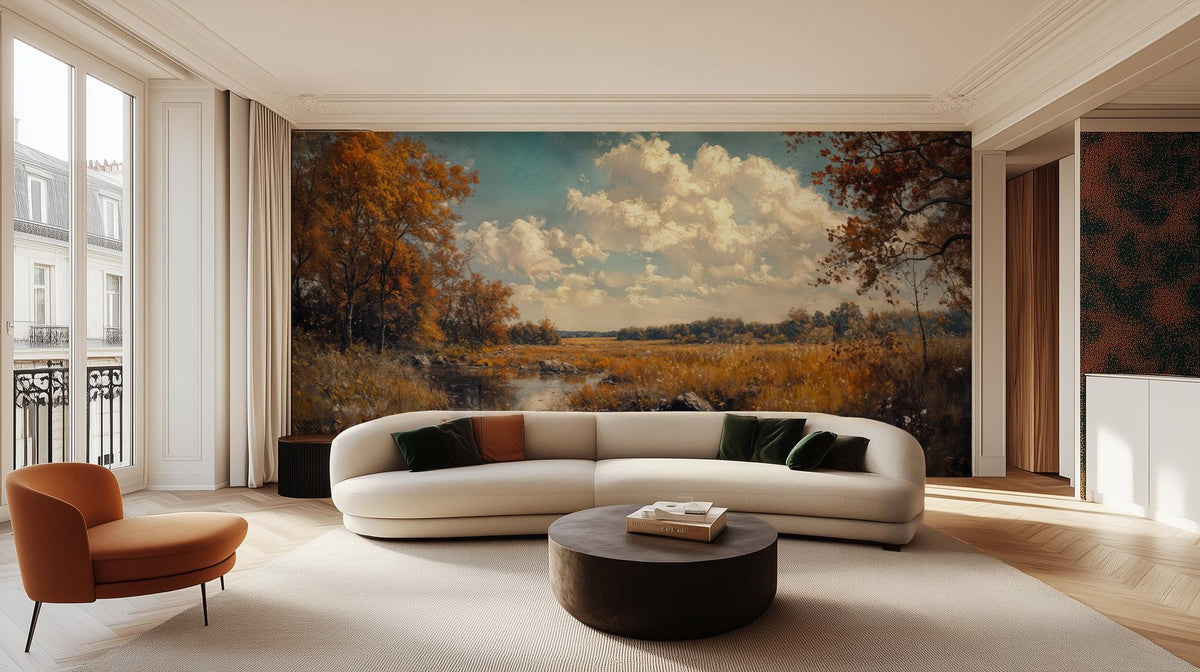 Contemporary Multi Color wallpaper for Living Room