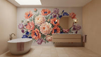 Banyo için Modern Çok Renkli duvar kağıdı