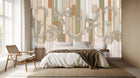 Modern Multi Color wallpaper for Bedroom