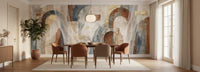 Modern Multi Color wallpaper for Dining Room