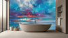Vibrant Coastal Vista Wallpaper