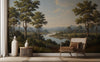 Tranquil Riverside Landscape Wallpaper