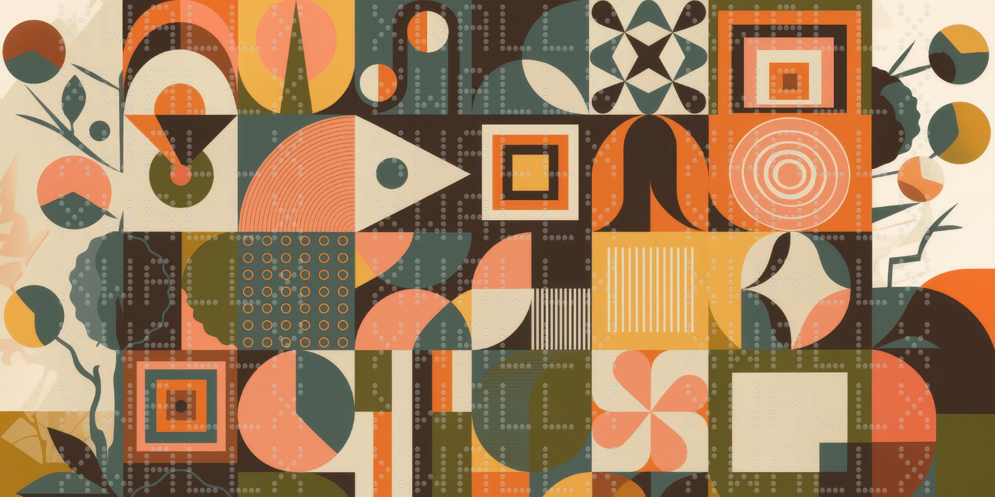 Geometric Palette Wallpaper