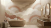 Muted Rainbow Cloud Wallpaper