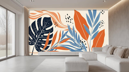 Modern Multi Color wallpaper for Living Room
