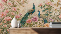 Traditional Multi Color wallpaper for Living Room