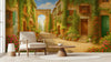 Tuscan Garden Archway Wallpaper