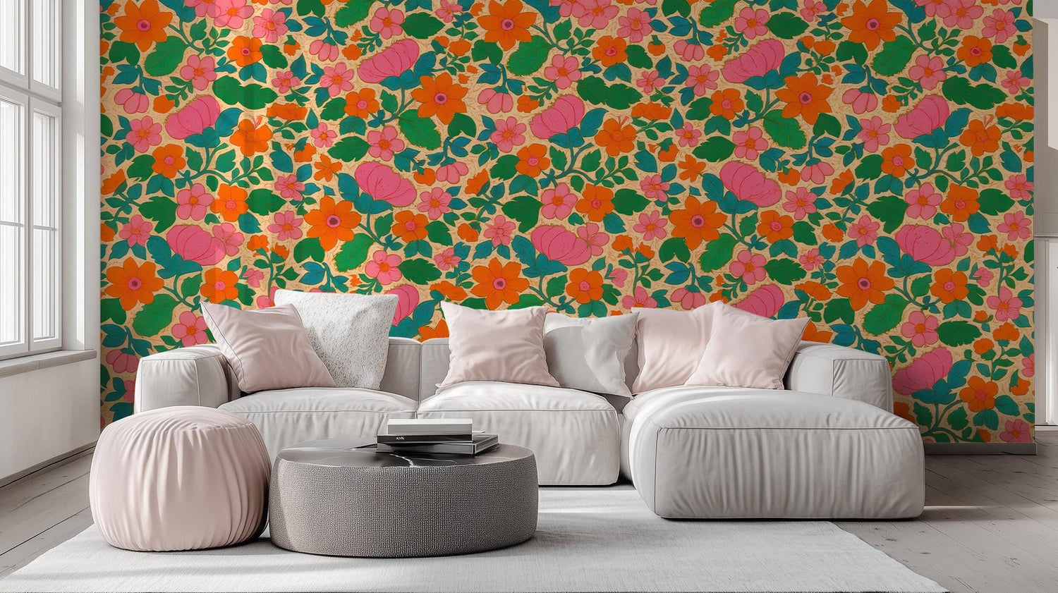 Tropical Multi Color wallpaper for Kids