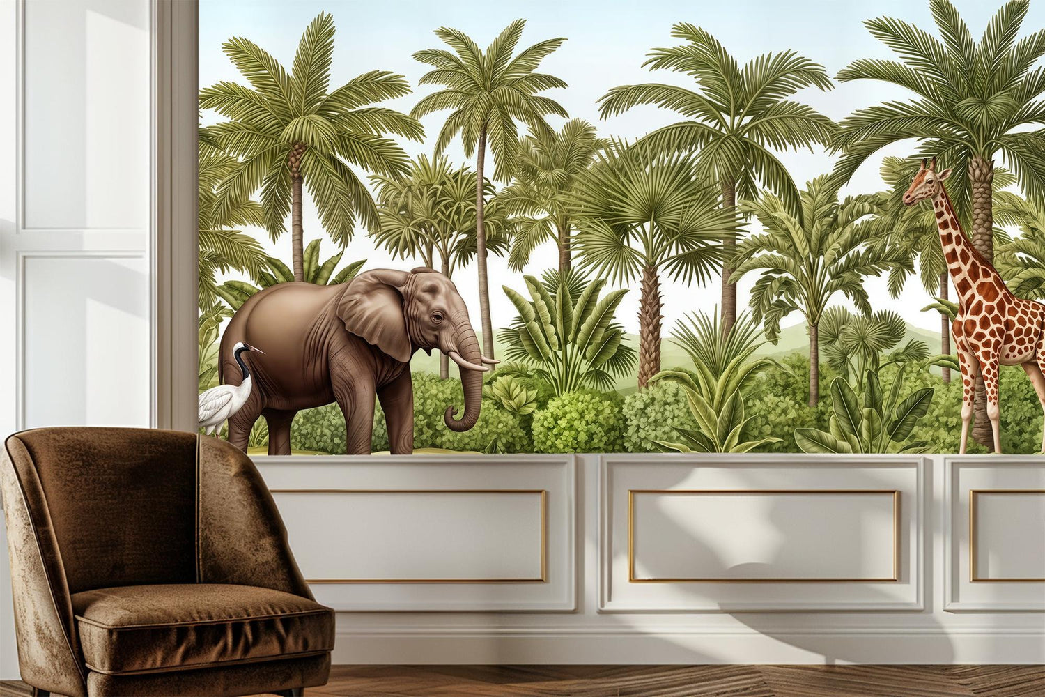 Tropical Multi Color wallpaper for Kids