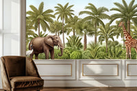 Tropical Multi Color wallpaper for Kids