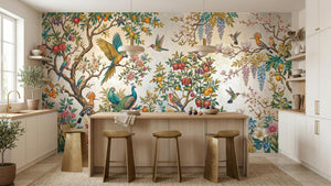 Tropical Multi Color wallpaper for Kitchen