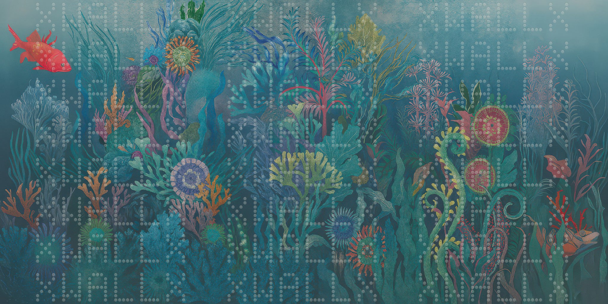 Vibrant Coral Reef Wallpaper