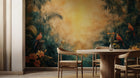 Tropical Bird Paradise wallpaper for a dining room feature wall