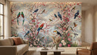 Tropical Multi Color wallpaper for Living Room
