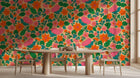 Vintage Multi Color wallpaper for Dining Room