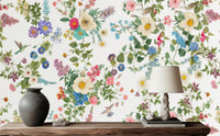 Vintage Multi Color wallpaper for Living Room