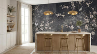 Modern Navy wallpaper for Kitchen