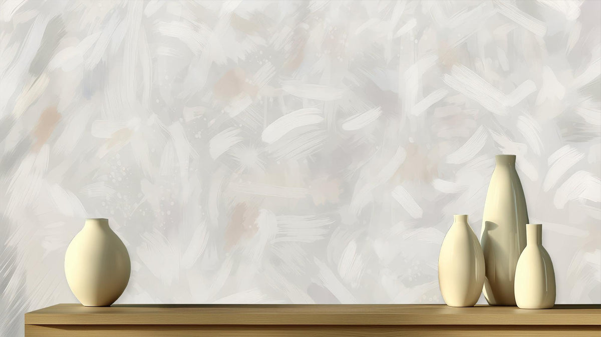 Abstract Neutral wallpaper for Bedroom