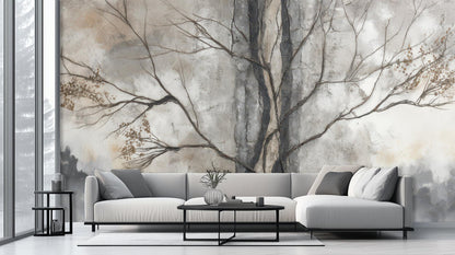 Abstract Neutral wallpaper for Bedroom