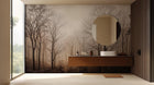gray Contemporary Neutral wallpaper for Bathroom
