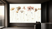 White Contemporary Neutral wallpaper for Bedroom