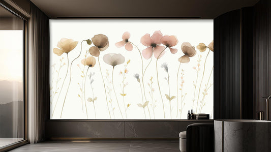 Contemporary Neutral wallpaper for Bedroom