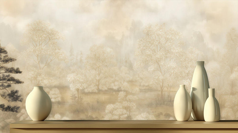 Contemporary Neutral wallpaper for Bedroom