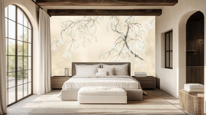 Contemporary Neutral wallpaper for Bedroom