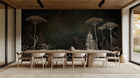 Contemporary Neutral wallpaper for Dining Room