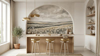 Contemporary Neutral wallpaper for Kitchen