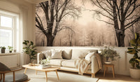 Contemporary Neutral wallpaper for Living Room